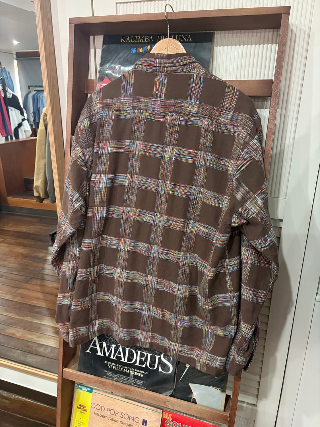 23FW 슈프림 우븐 플레이드 긴팔 셔츠 L 상품이미지5