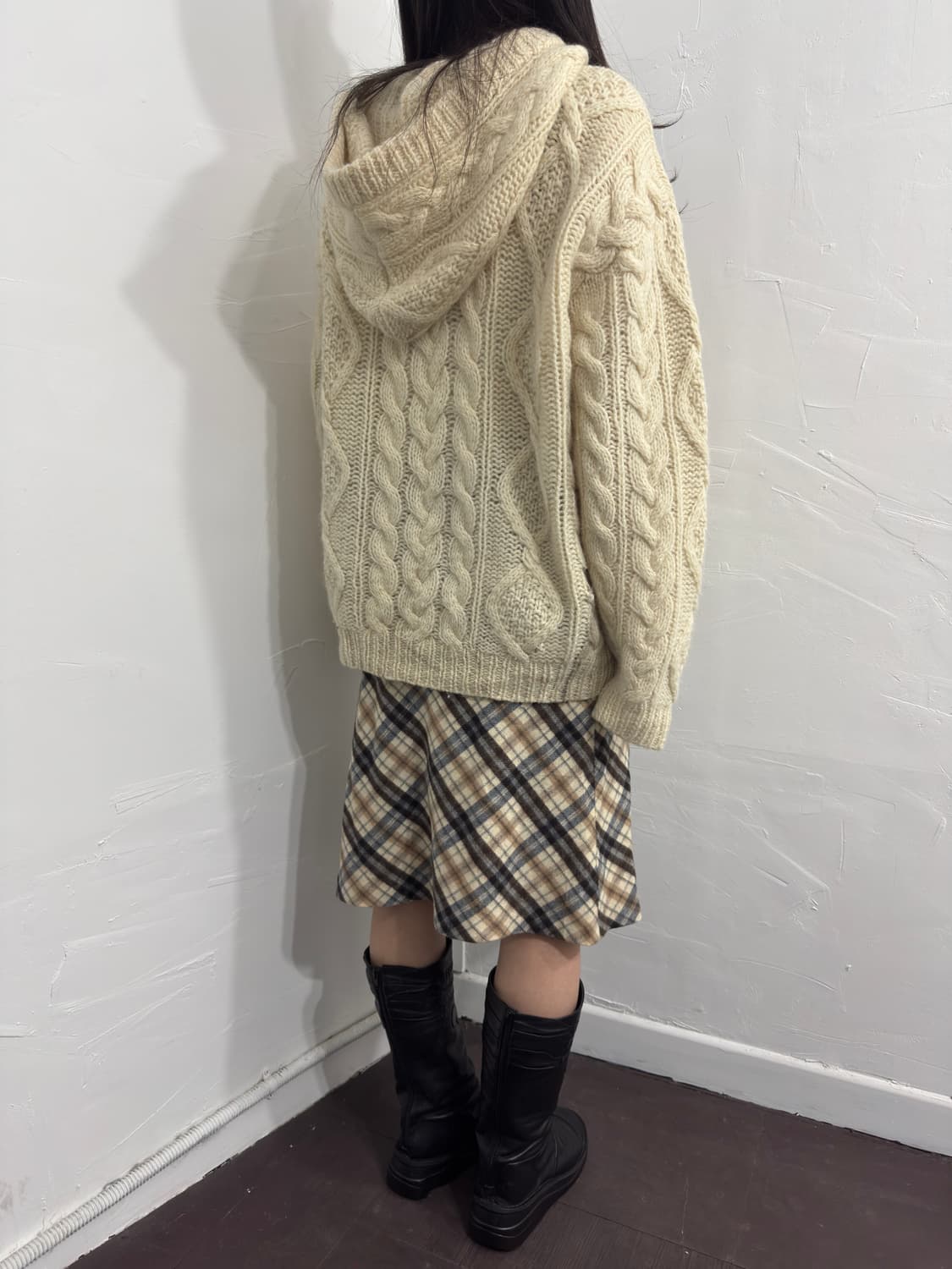 I.l.c check midi skirt 상품이미지5