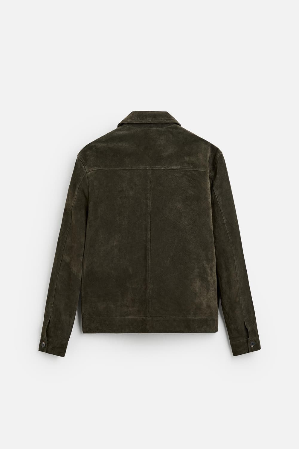 자라 스웨이드 가죽 점퍼 상품이미지7