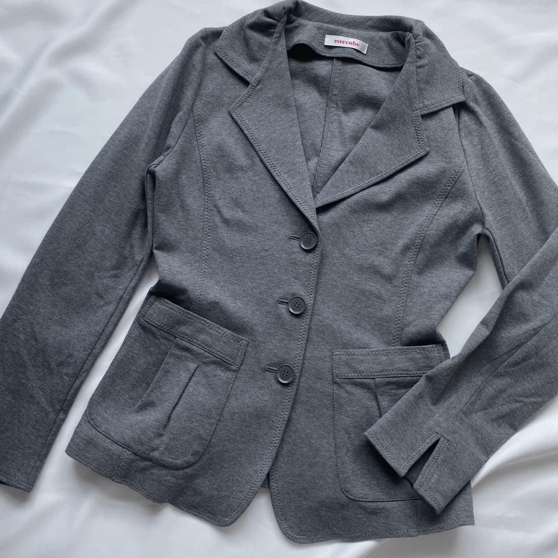 빈티지 코튼 카라 자켓 / 버튼 포켓 코이세이오 미세키 st 상품이미지3