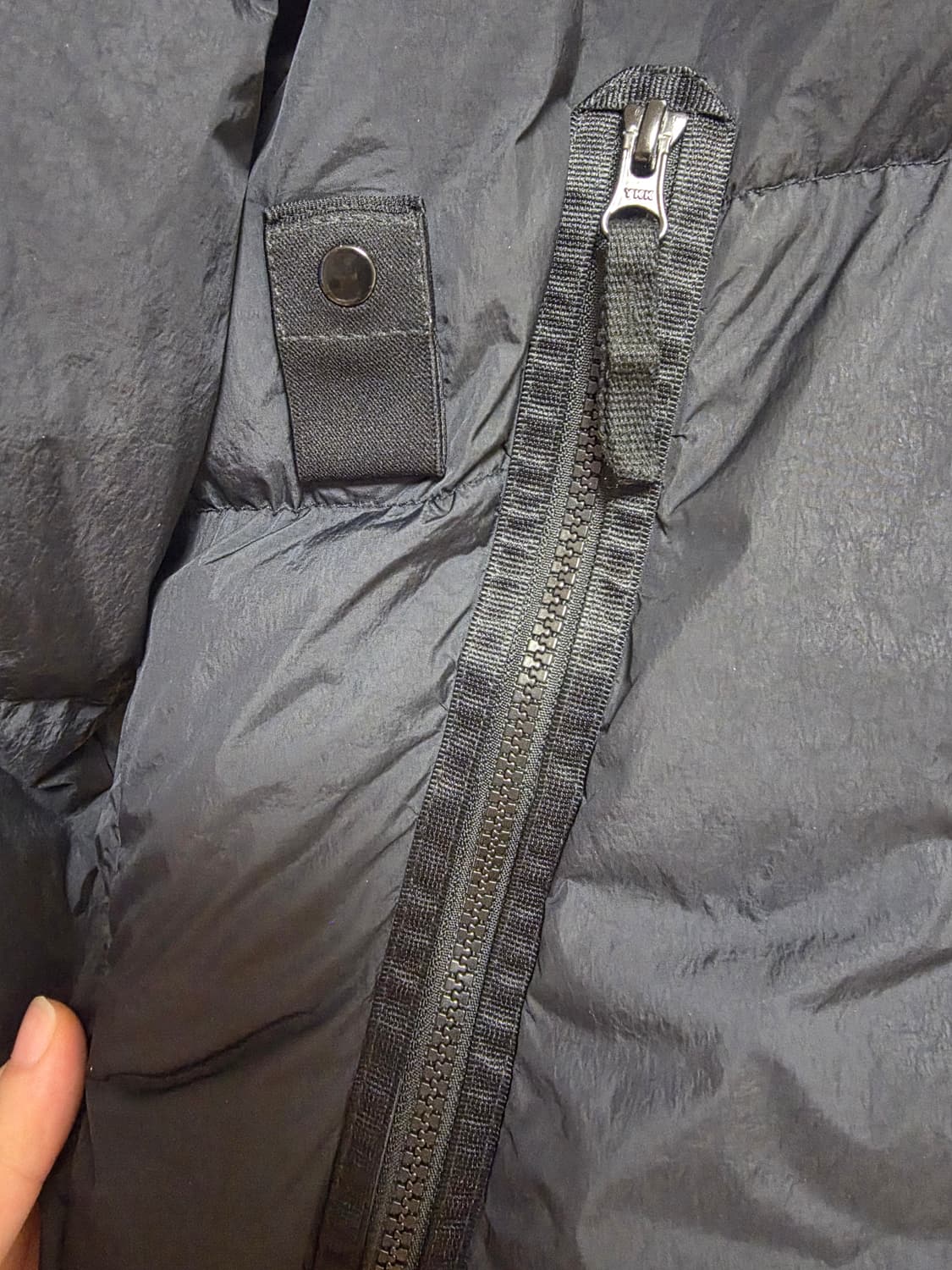 [21FW / L ] 스톤아일랜드 가먼트다잉 크링클랩스 다운 후드 패딩 상품이미지3