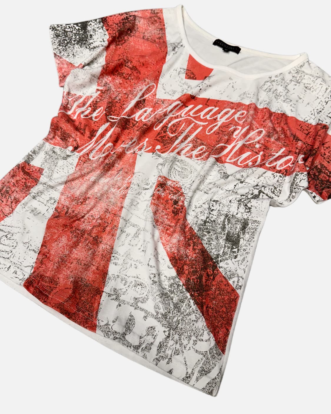 grunge punk printing t-shirt 상품이미지3