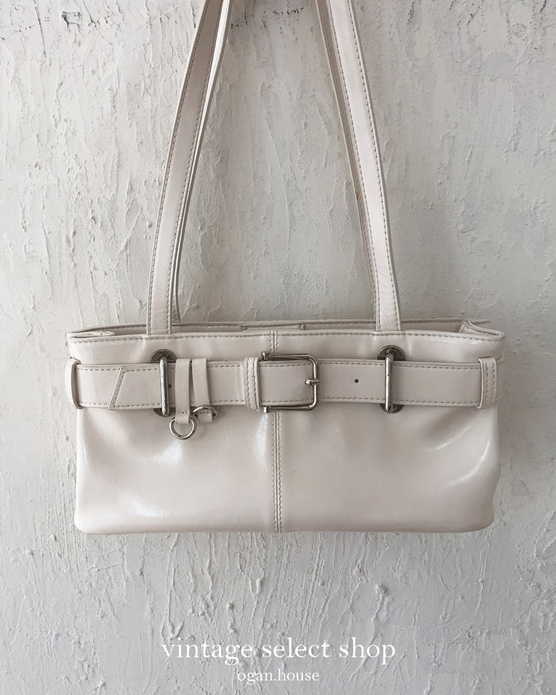 vintage buckle detail shoulder bag 상품이미지5