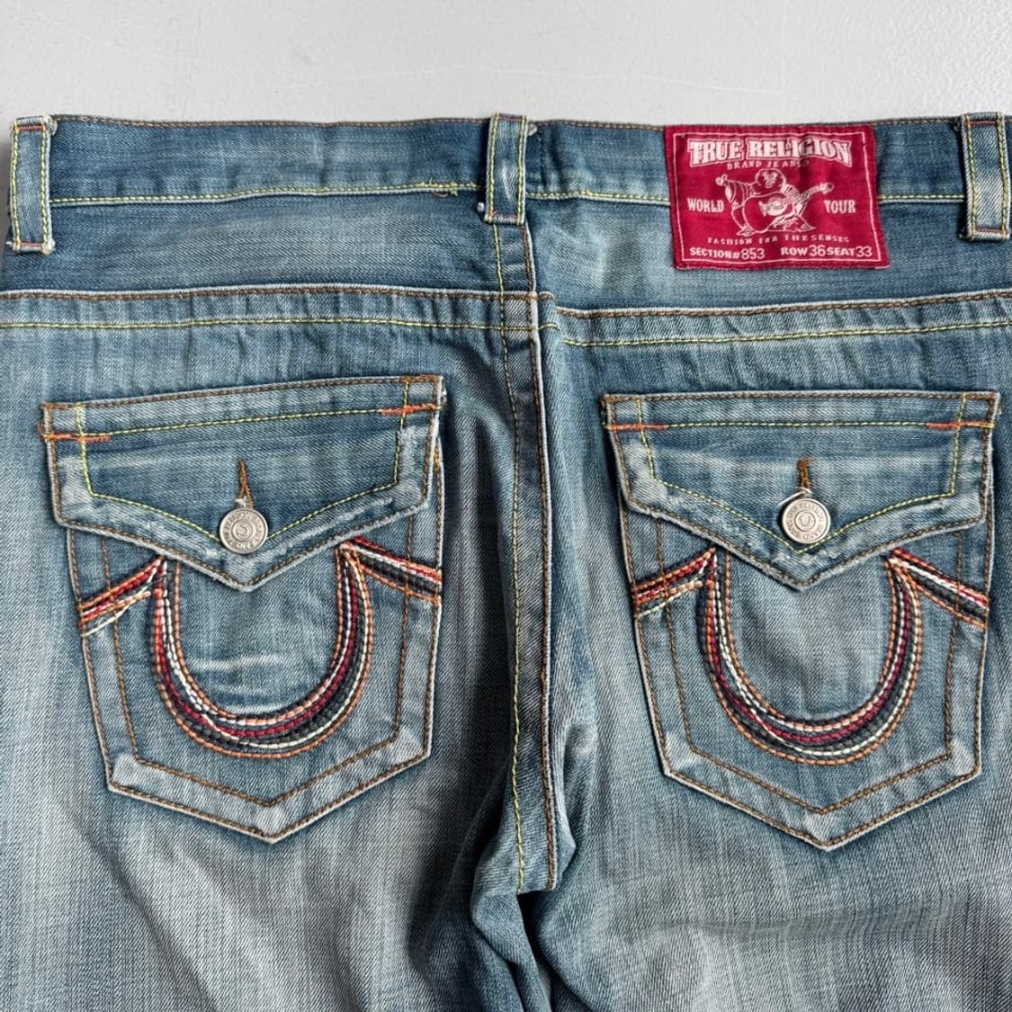 트루릴리전 Y2K 부츠컷 빅사이즈 데님팬츠 상품이미지6