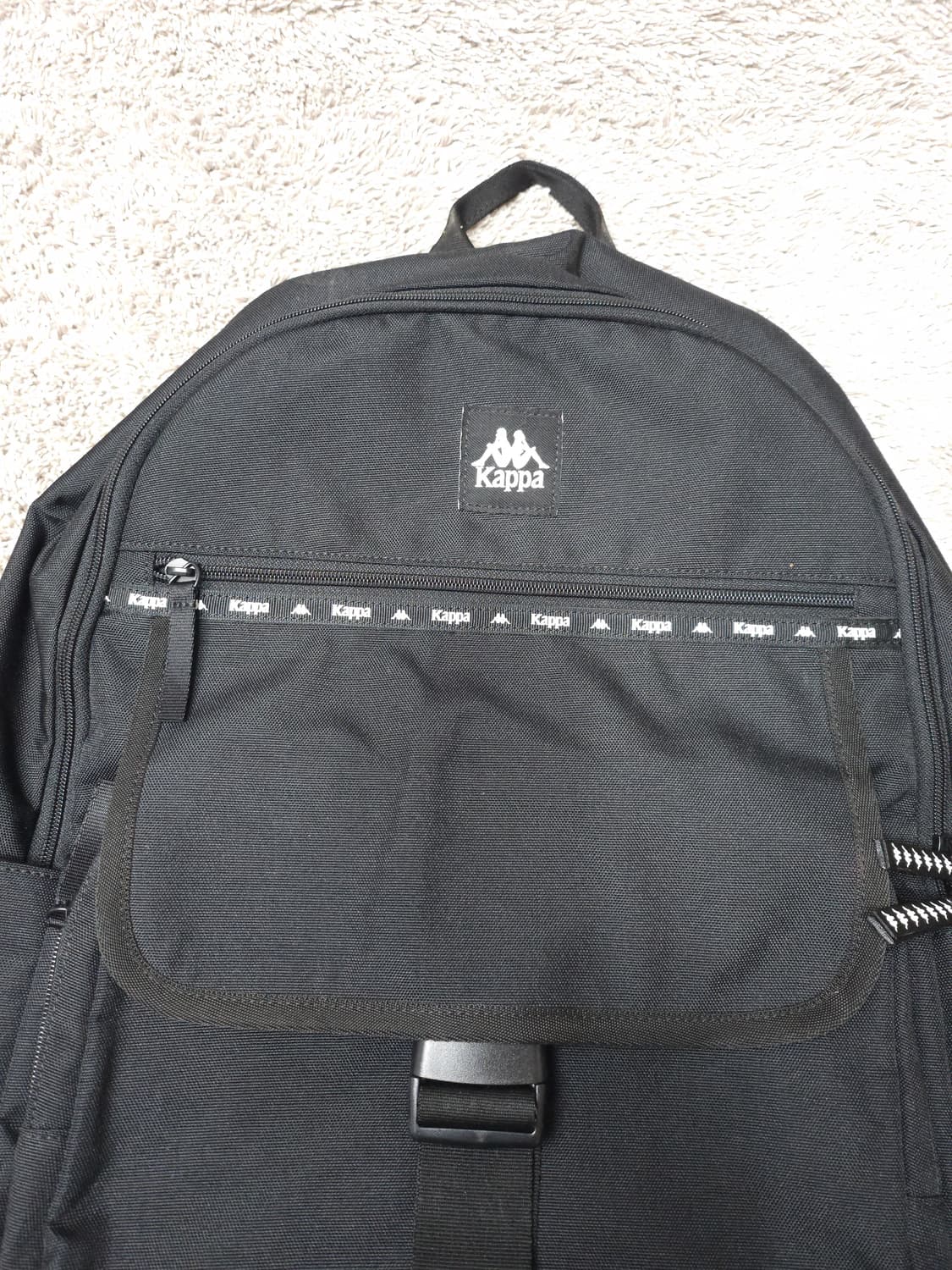 카파 222반다 버클 포인트 백팩 블랙 새제품 상품이미지4
