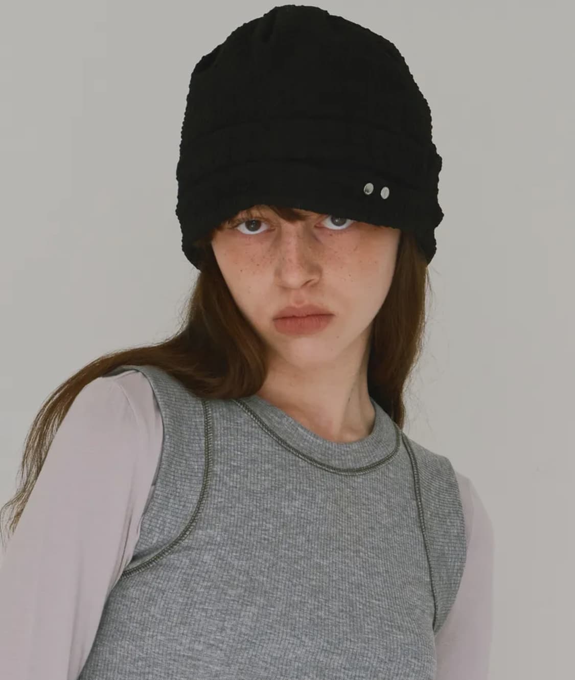 심볼 레이스 비니 [블랙] 상품이미지1