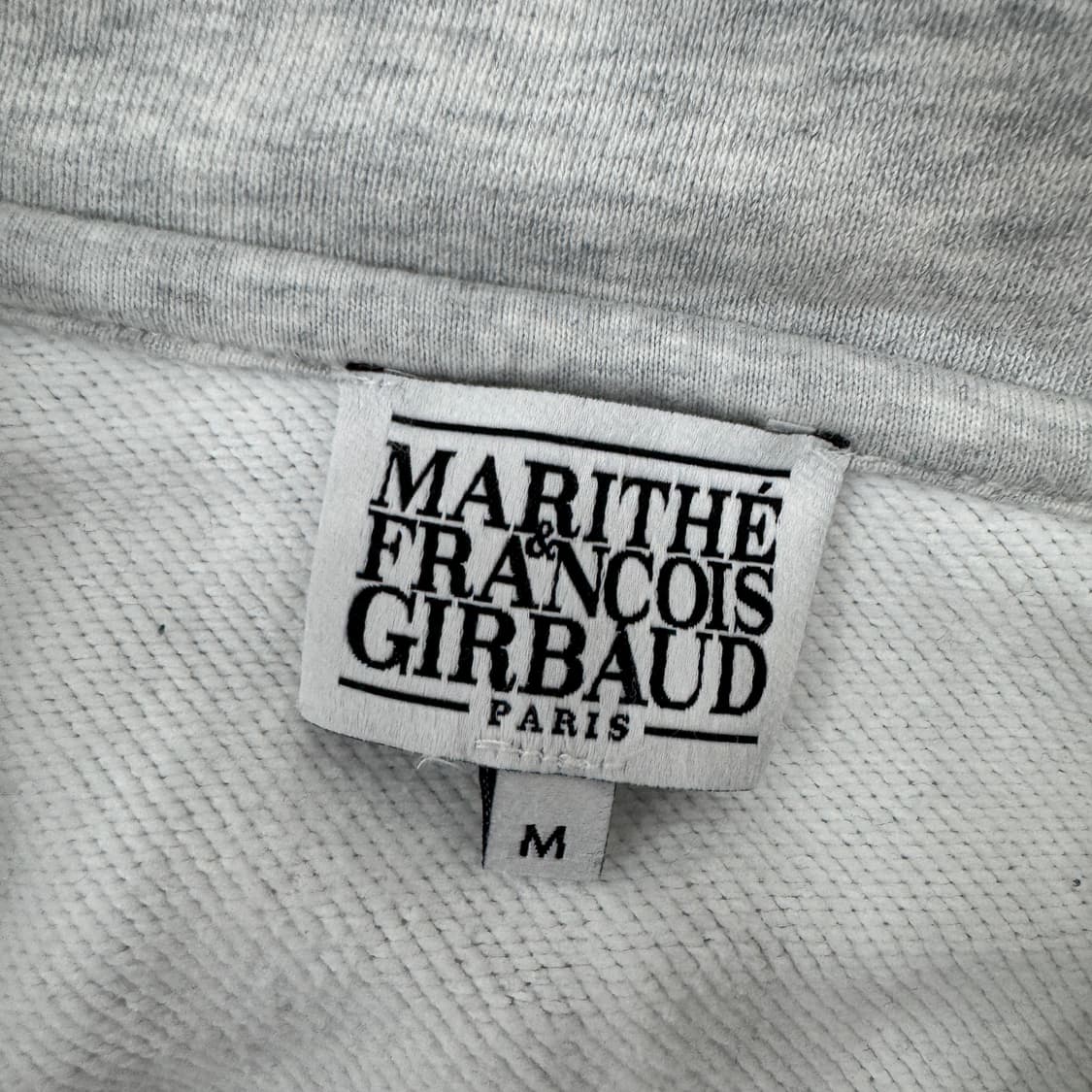 .M(100) 마리떼 프랑소와저버 반집업 스웻 맨투맨 티셔츠  상품이미지4