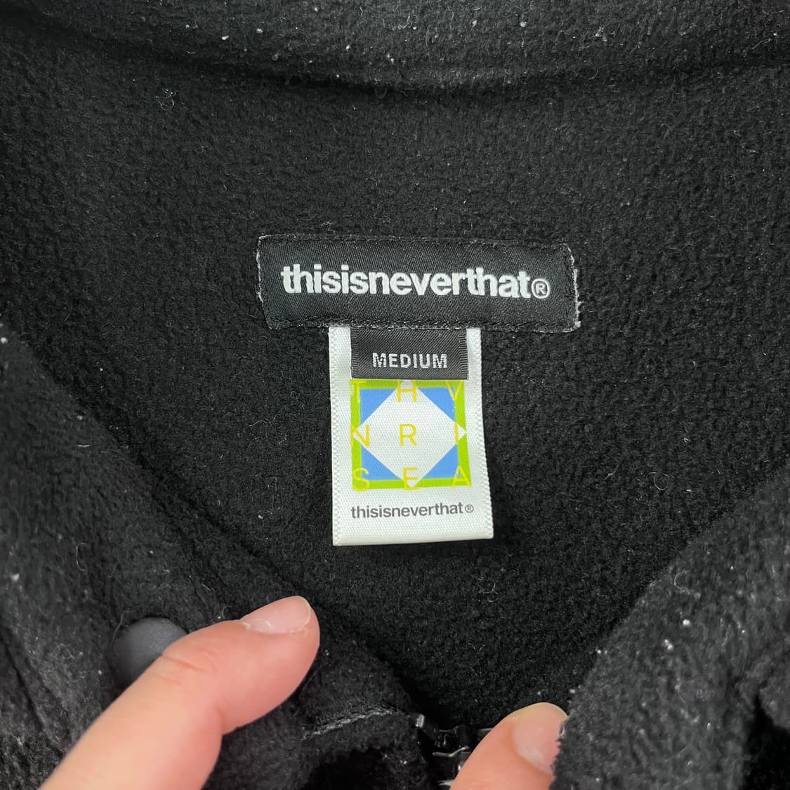 100 디스이즈네버댓 플리스 블루종 자켓 상품이미지4