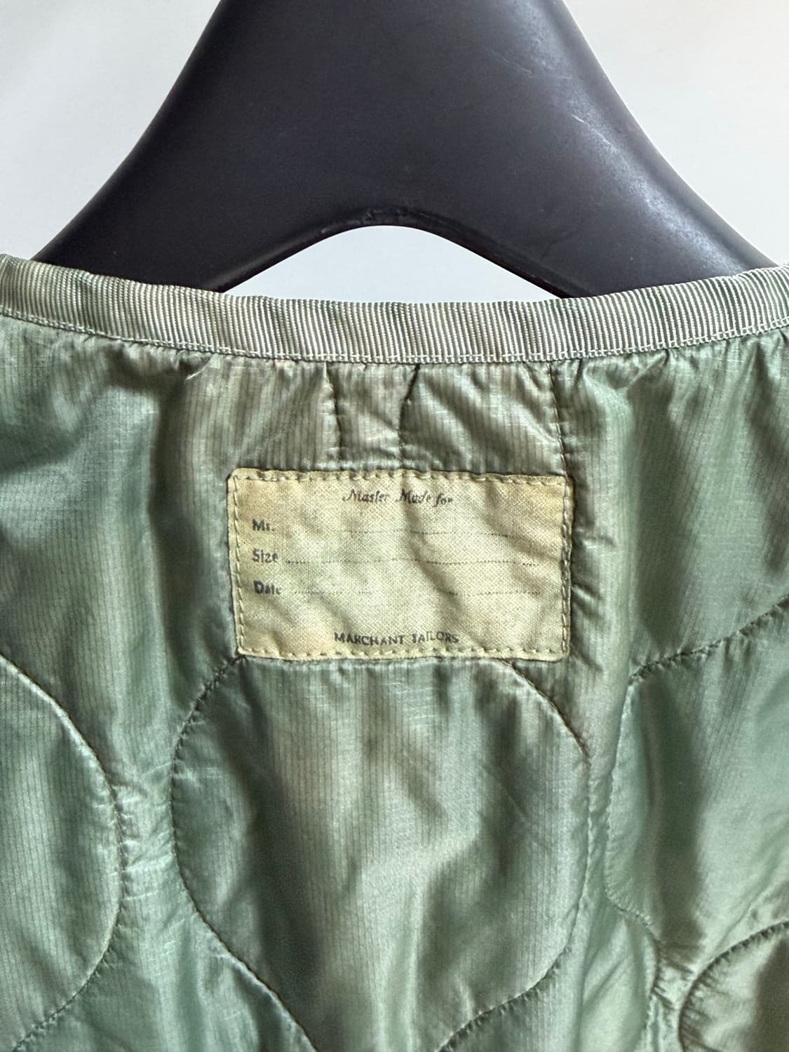 Kapital Nylon Quilted 볼레로 라이트 그린 1사이즈 상품이미지4