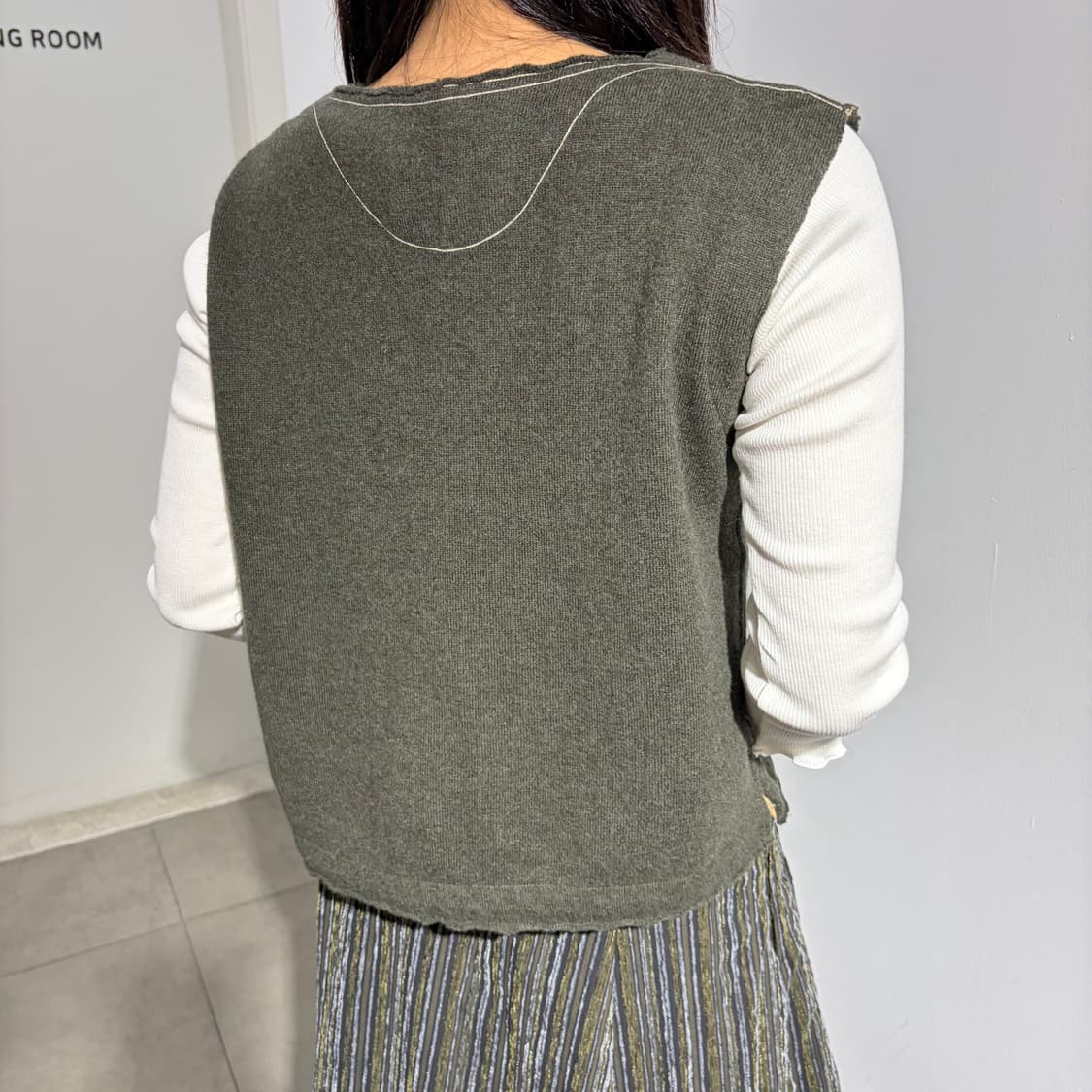 45rpm 니트 베스트 조끼 상품이미지3