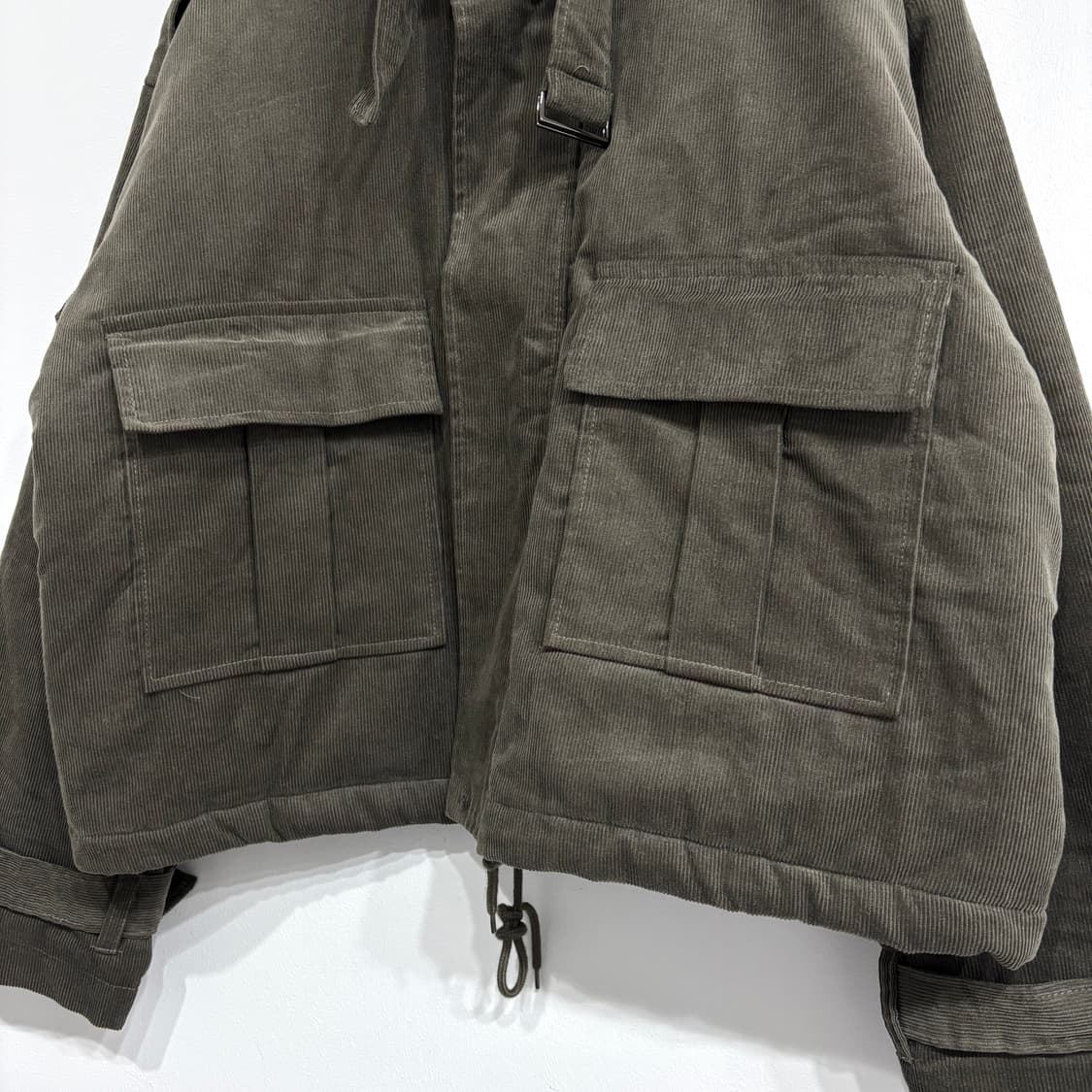 [새상품] 퍼카라 코듀로이 누빔자켓 상품이미지4