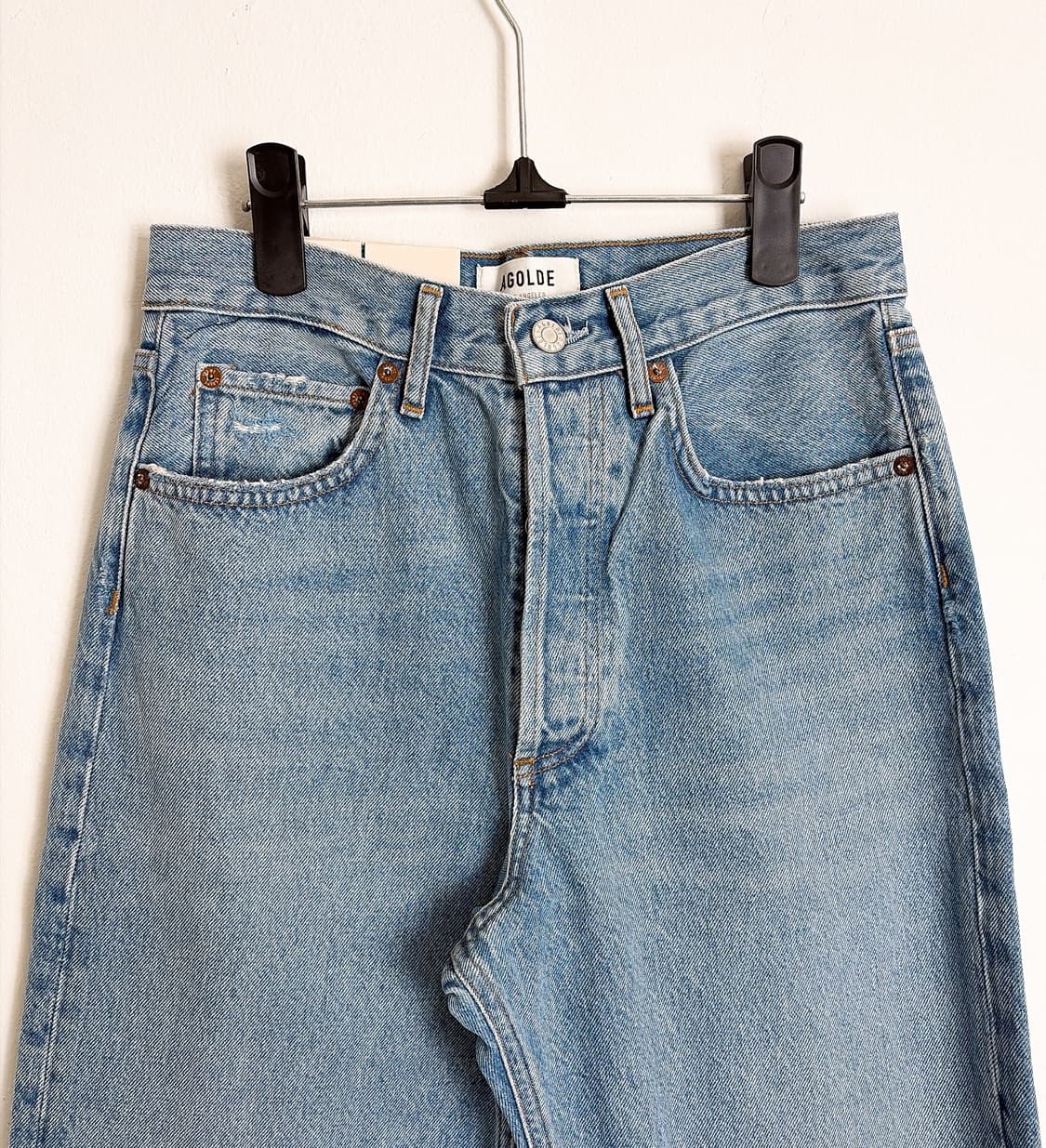 (정품/새상품) AGOLDE 에이골디 여성 90S 미드라이즈 루즈핏 데님 상품이미지2