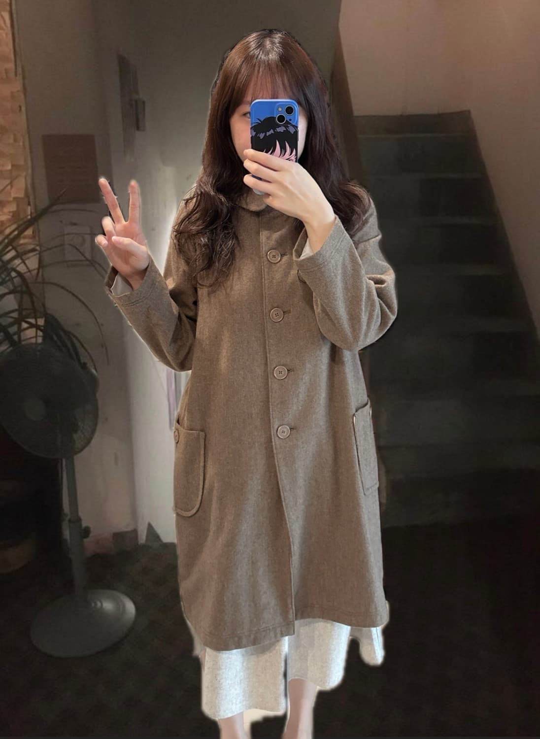 니코앤드 모리걸 롱 코트  상품이미지2