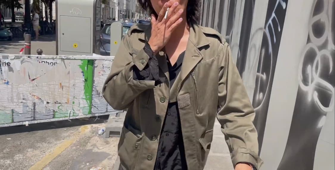 프랑스 f1 밀리터리 군용 자켓 상품이미지1