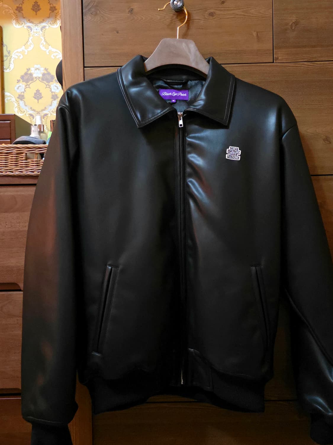 블랙아이패치 가죽자켓 상품이미지2