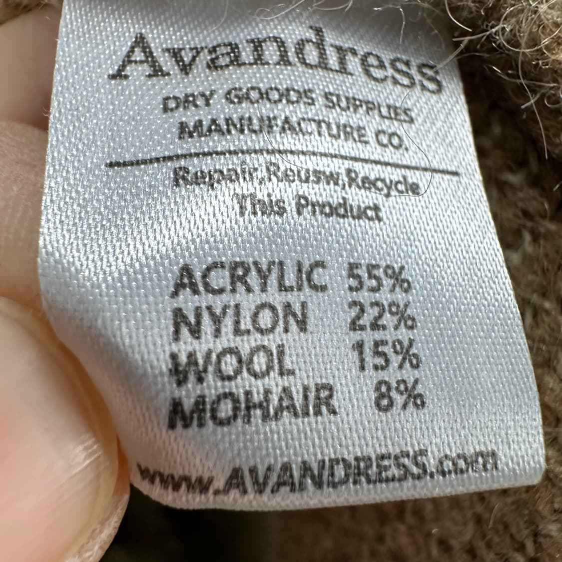 FREE 어반드레스 여자 루즈핏 울 니트 상품이미지4