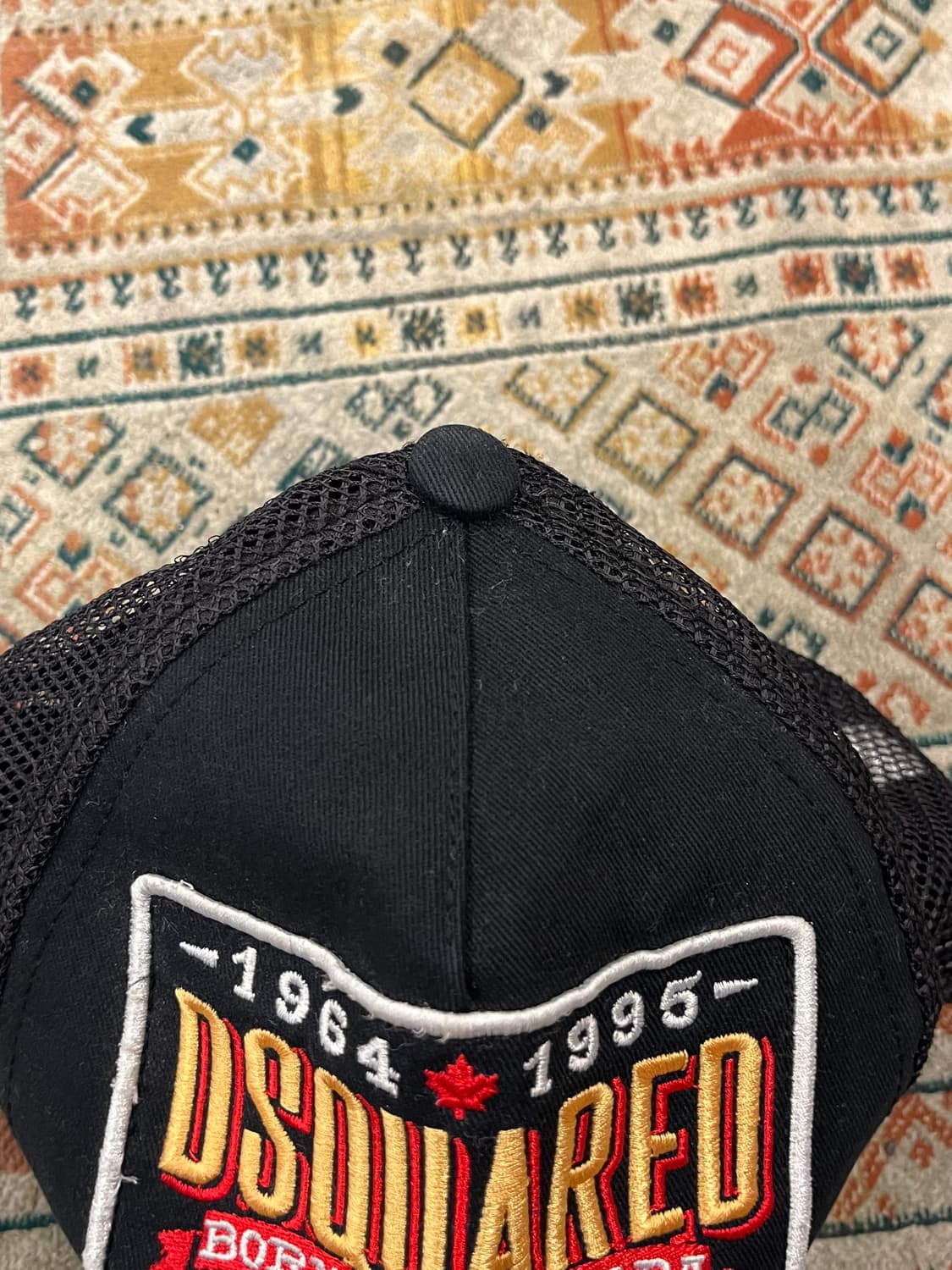 디스퀘어드2 트러커 볼캡 블랙 #csz3437 상품이미지9