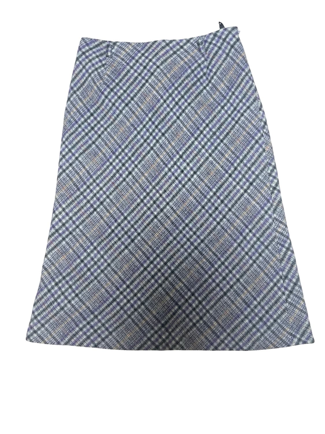 겨울 모 체크 스커트 상품이미지2