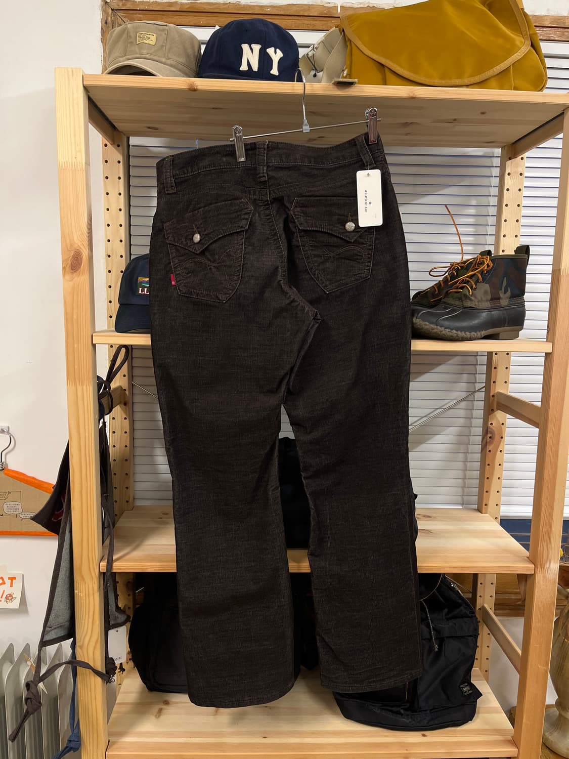 코듀로이 세미부츠컷 팬츠 상품이미지4