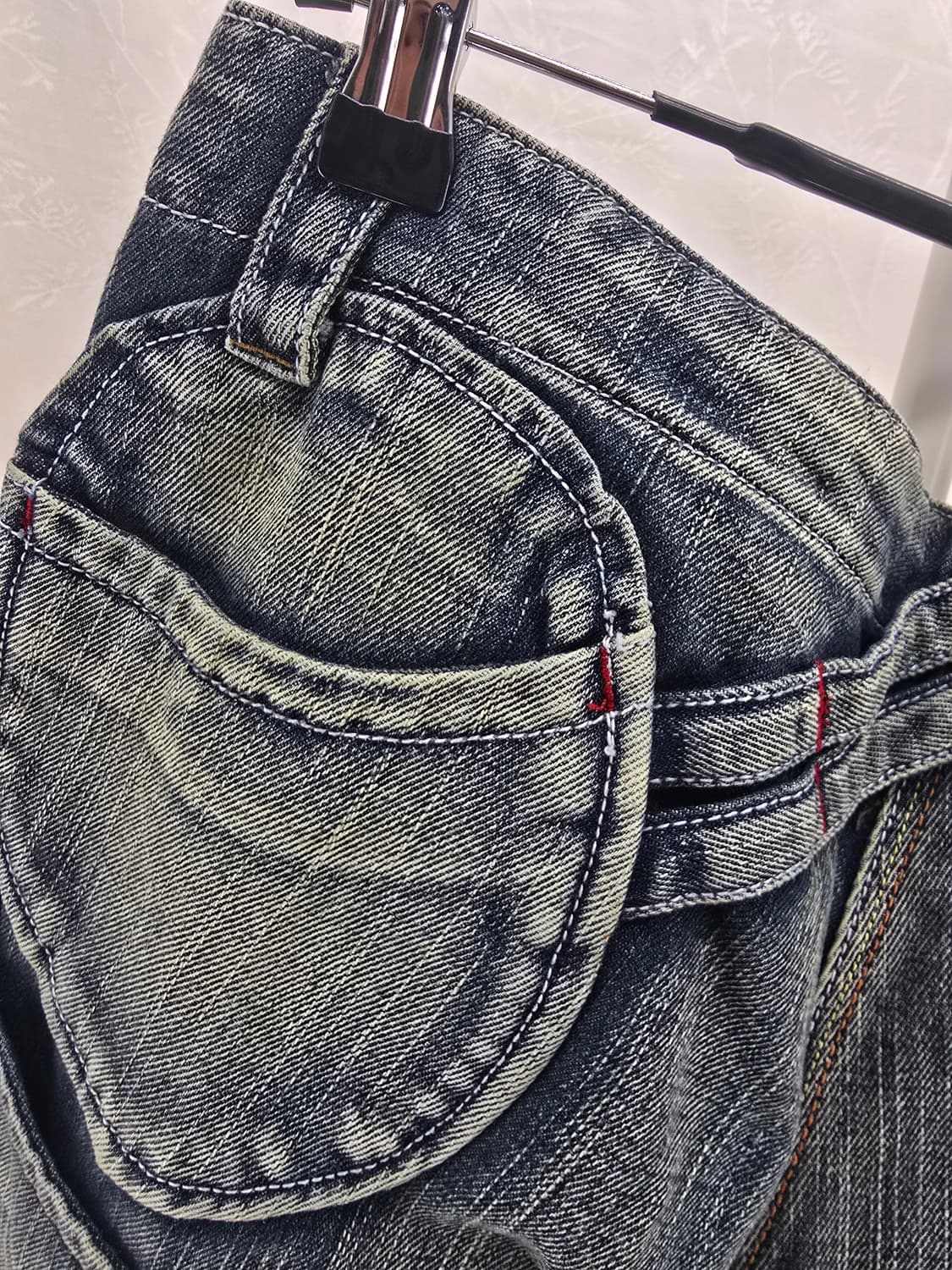 BLUESKIN Y2K 워크웨어 데님 팬츠 남녀공용 상품이미지6