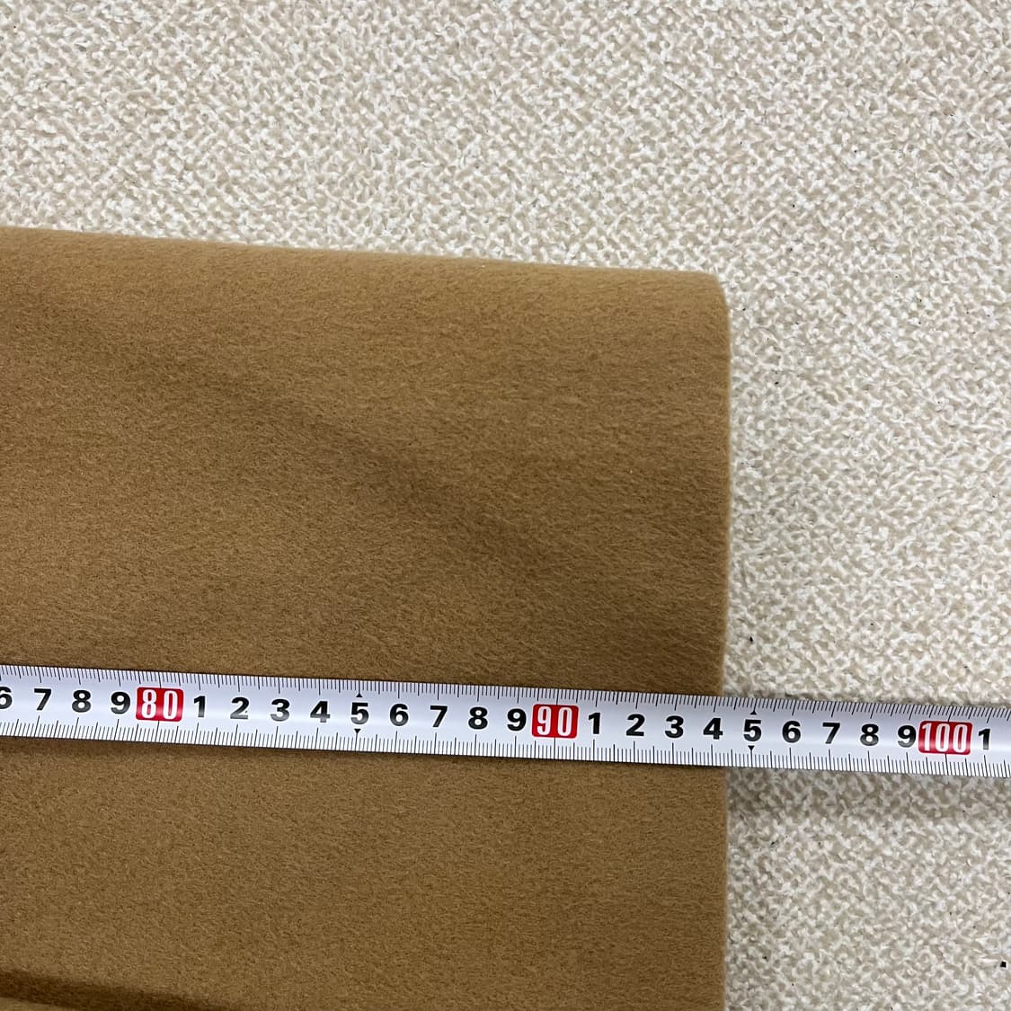 실측확인 유메르 카멜 롱 코트 자켓 0203M1 상품이미지6