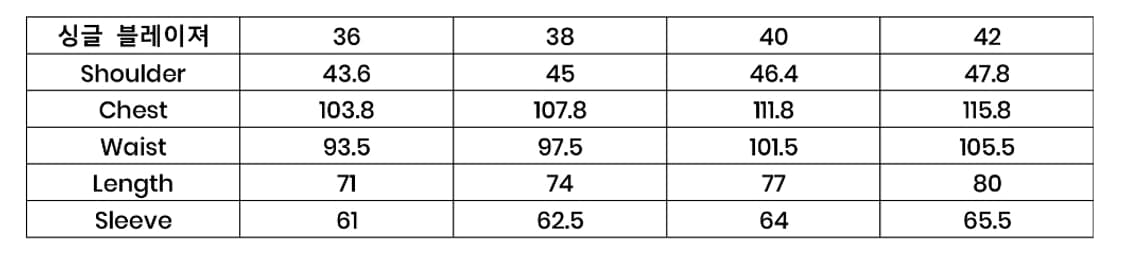 제이프레스 금장자켓 페핀 메리노 트로피컬 3B 상품이미지8