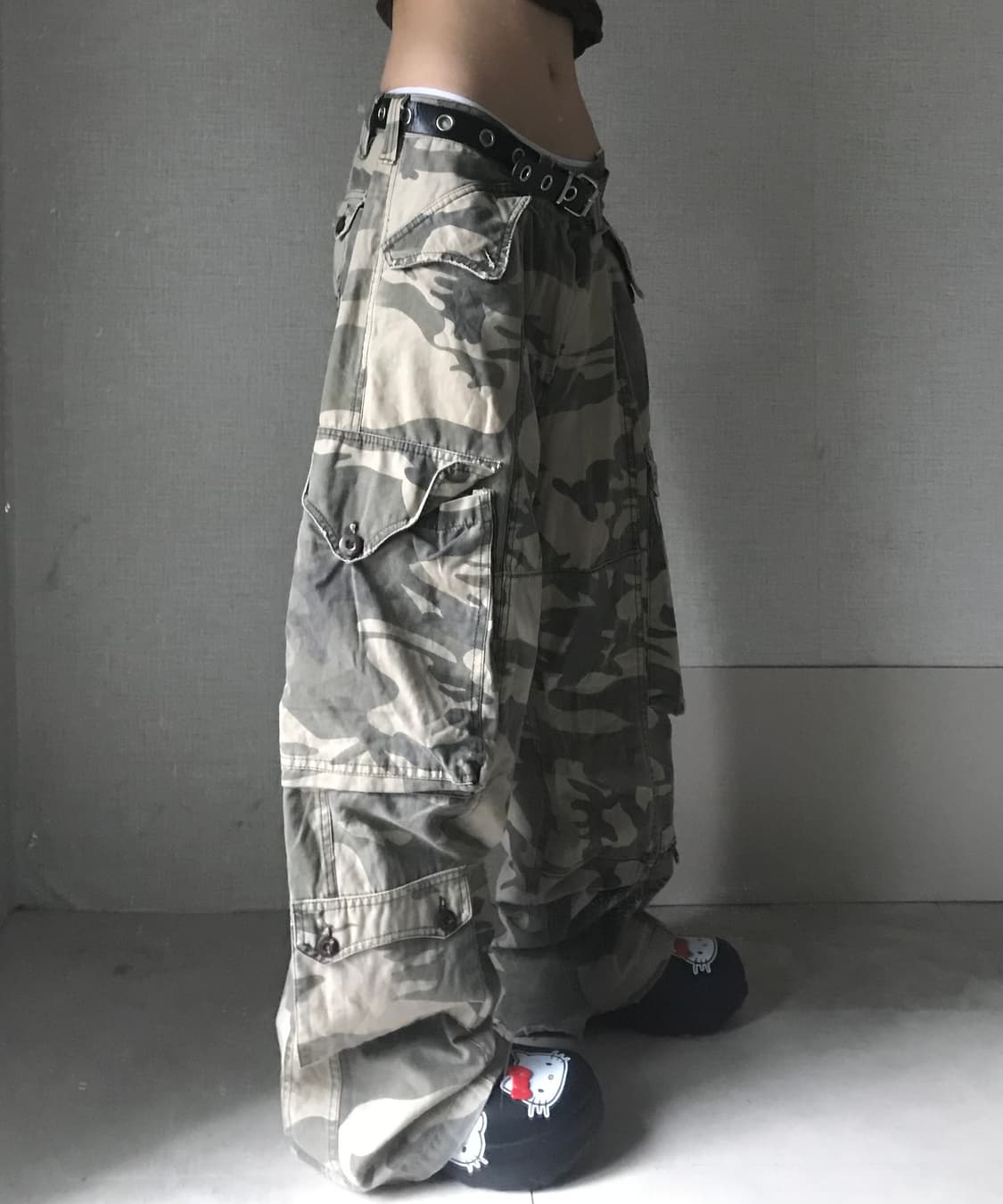 빈티지 멀티포켓 카모 카고팬츠 상품이미지5