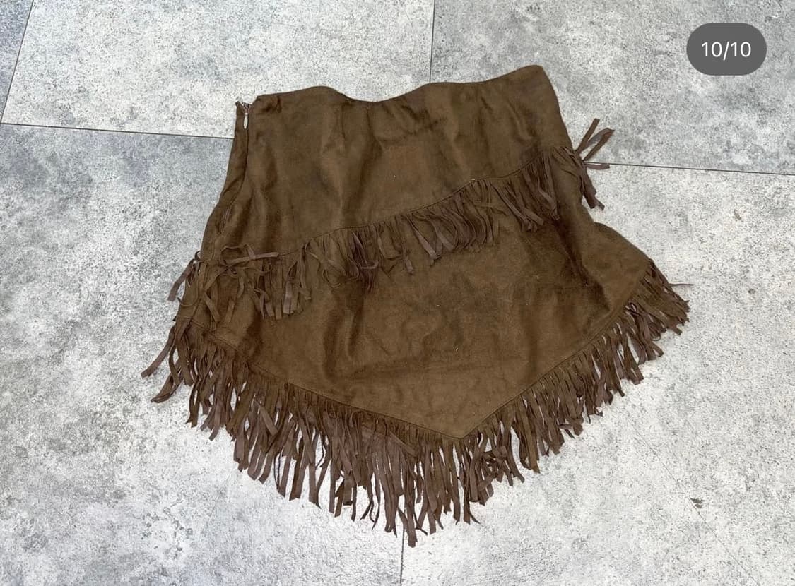 벨벳차이나카라탑, 웨스턴언발스커트, 퍼베스트 상품이미지10