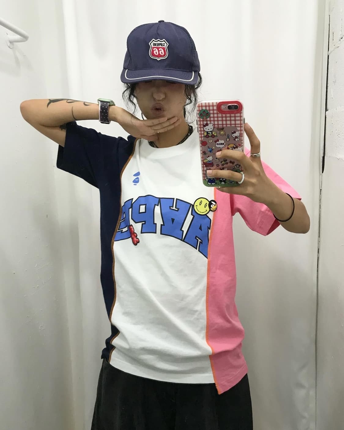 Aape Color Printing T-shirt 상품이미지4