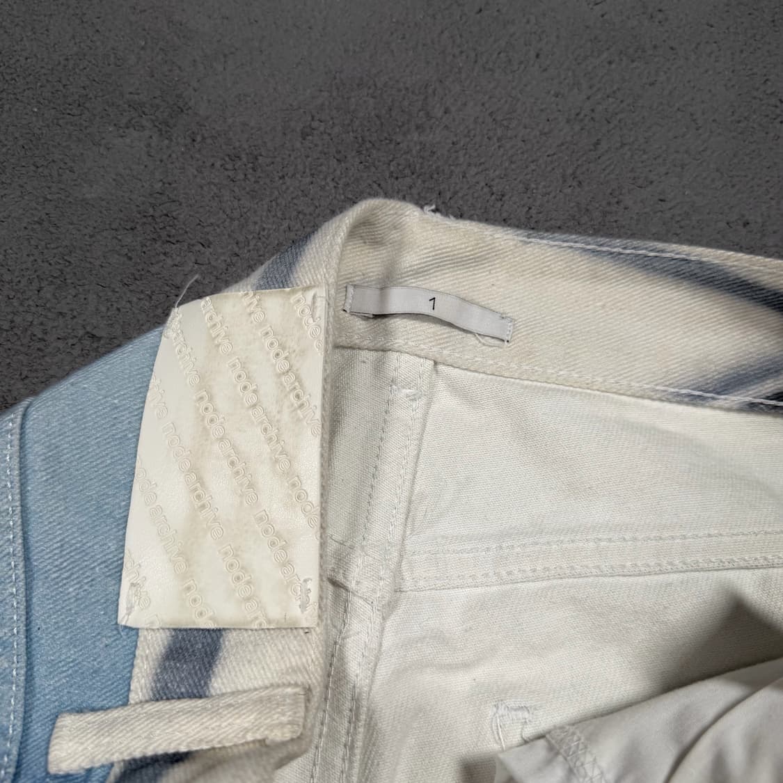 노드 아카이브 x 레디 데님 팬츠 상품이미지4