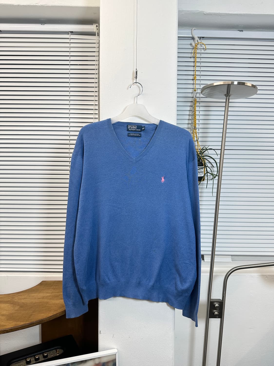 폴로 랄프로렌 피마코튼 브이넥 니트  상품이미지2