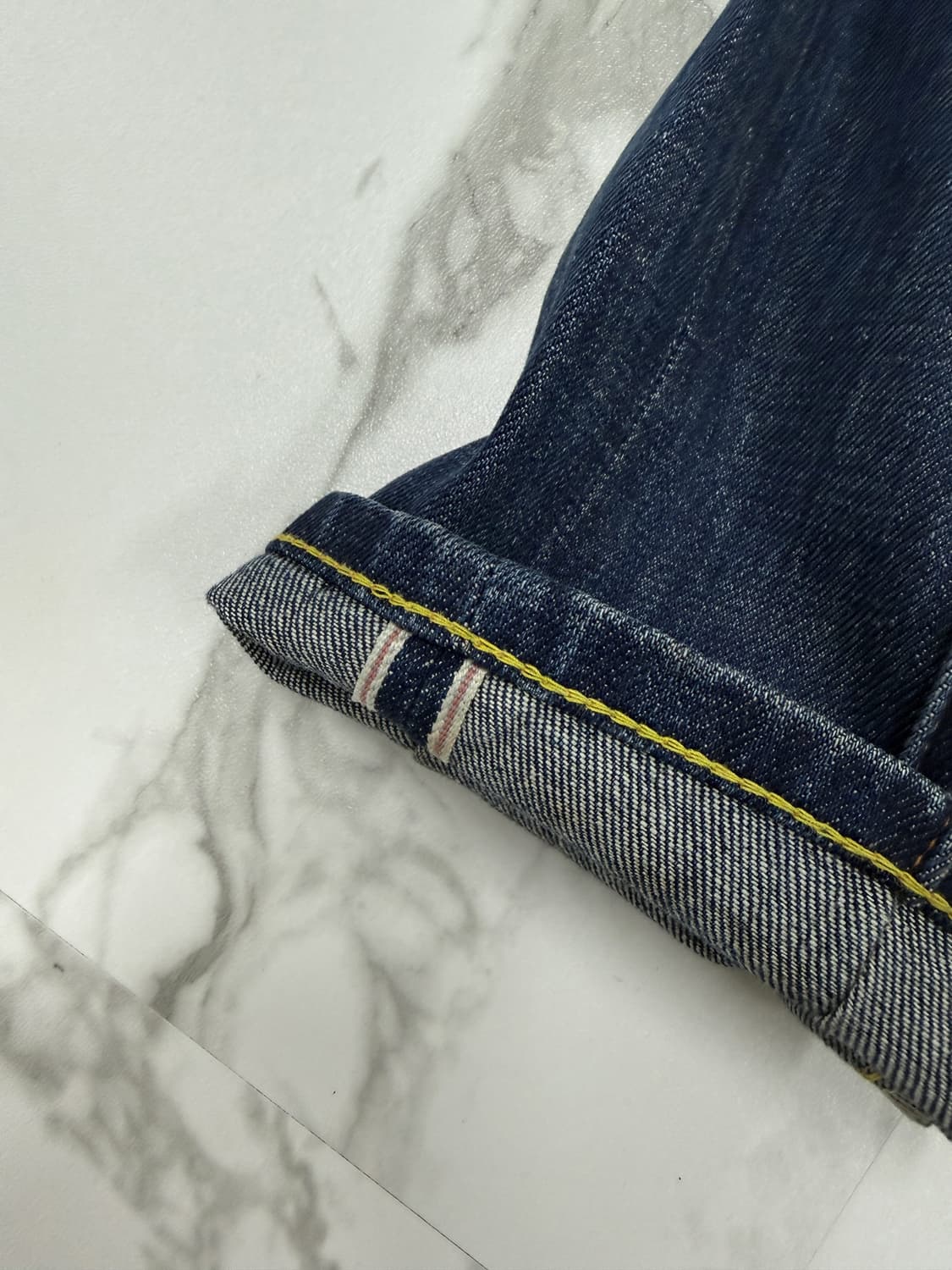 LVC 리바이스 빈티지 클로딩 701 핀턱 셀비지 데님 팬츠 상품이미지3