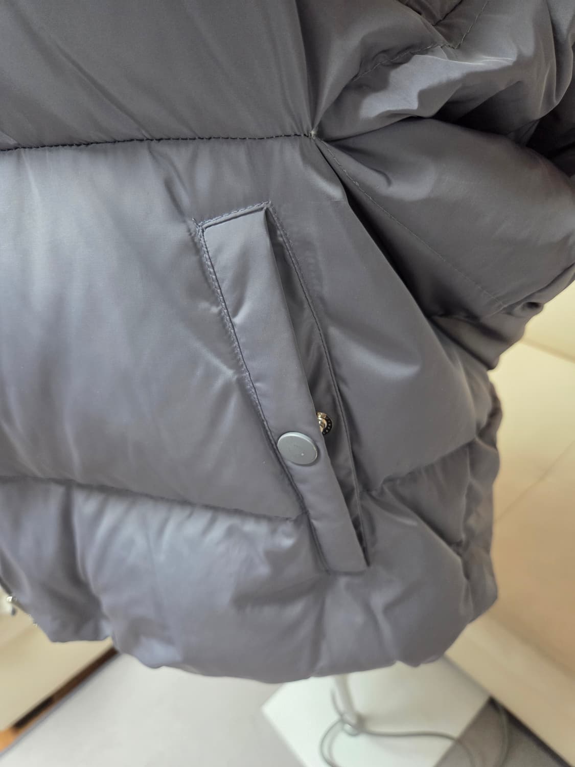 언발란스 패딩 조끼 상품이미지3