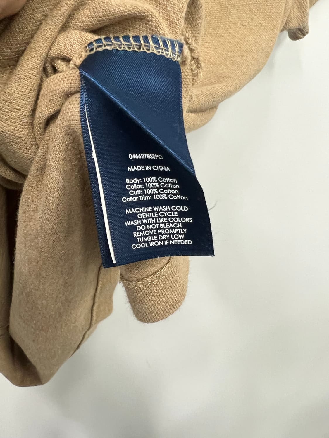 폴로 브라운 반팔티   상품이미지3