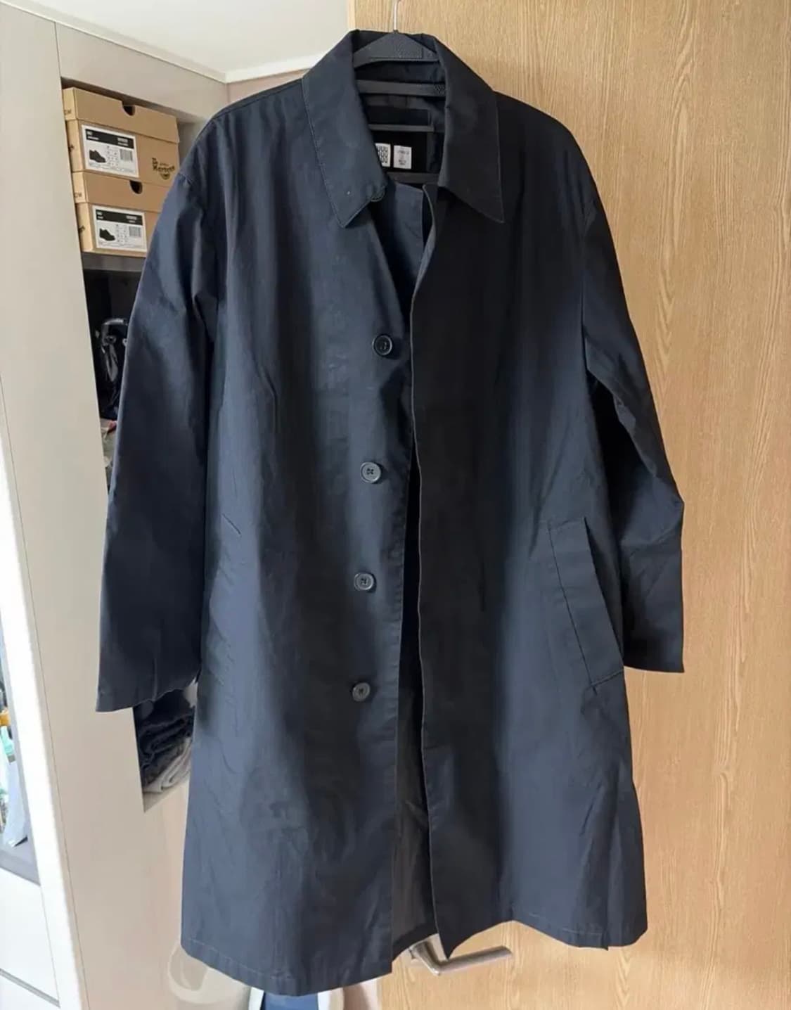 유니클로 U 17FW 블록테크 코트 L 상품이미지2