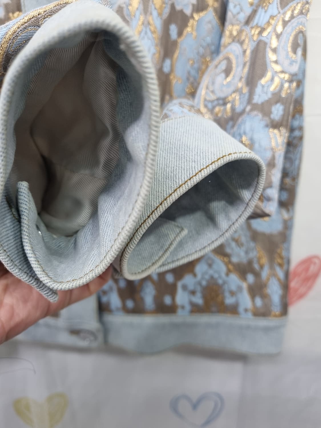 정품) 산드로 자카드 여성 자켓  상품이미지3