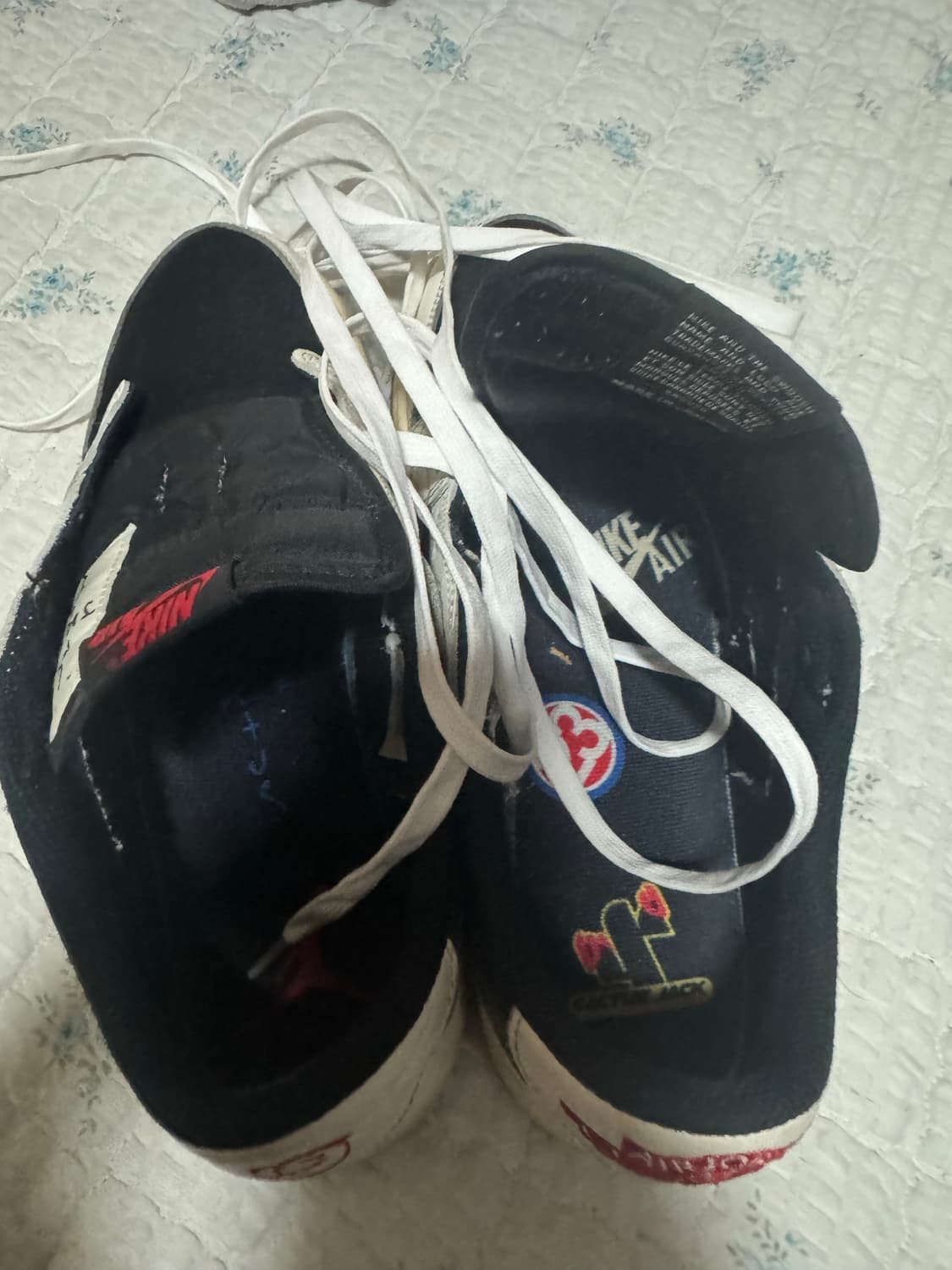 조던 1 x 트래비스 스캇 레트로 로우 올리브 275사이즈 상품이미지3