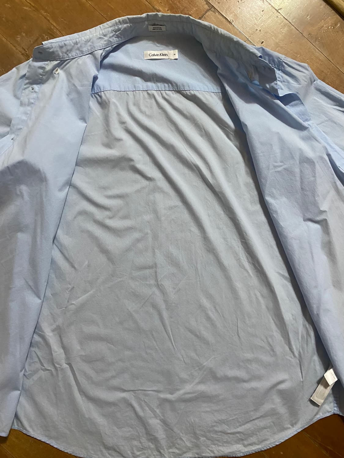 Calvin Klein 스카이 블루 셔츠 M (105) 상품이미지3