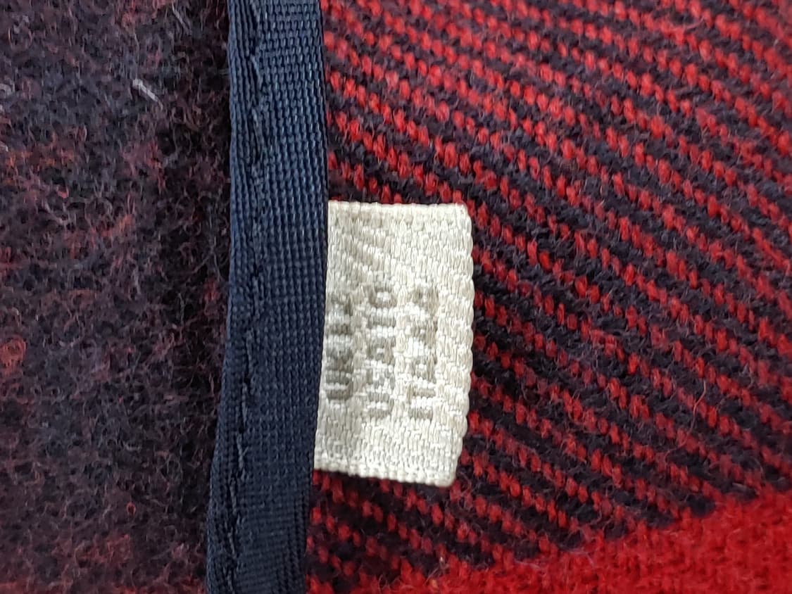 버버리 체크 패턴 롱 코트 버건디 여성 ITA44 국내55~66 상품이미지5