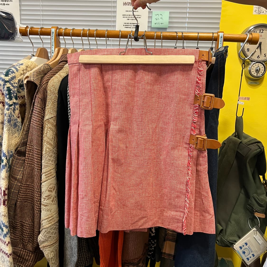 [Japanese Vintage] 플리츠 미디스커트 상품이미지3