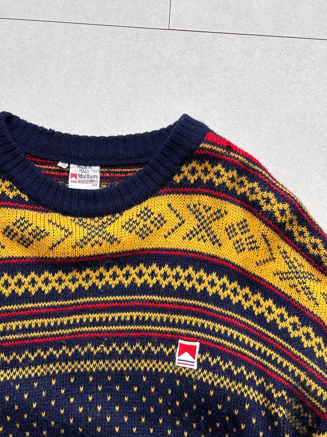 F1 x Marlboro 빈티지 80s 니트 상품이미지2