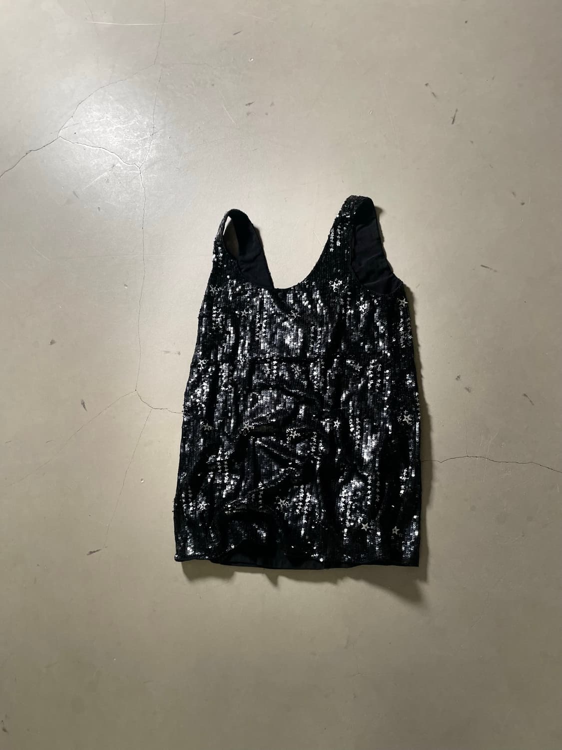  L.vintage Star Sequin Sleeveless Top 상품이미지1