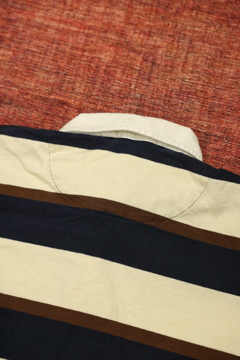 90~00s 빈티지 폴로 스트라이프 럭비티 판매 상품이미지8