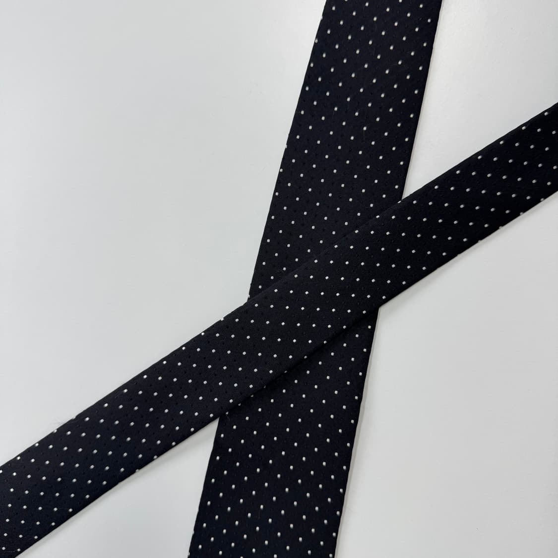 버버리 명품 정품 블랙넥타이 (Burberrys) 7.2cm 상품이미지4