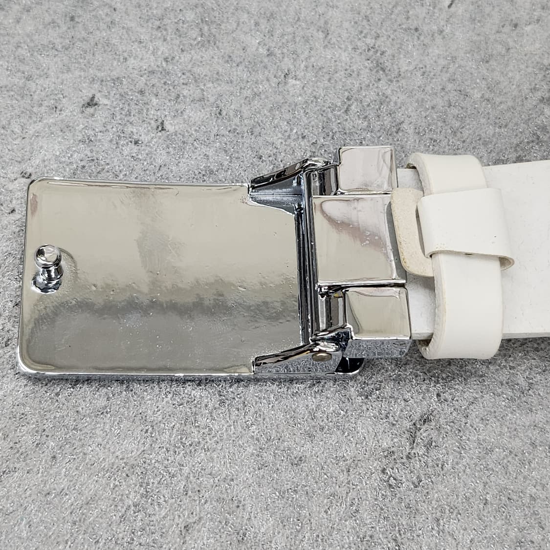 마크앤로나 가죽벨트 화이트 총길이 112cm 상품이미지4