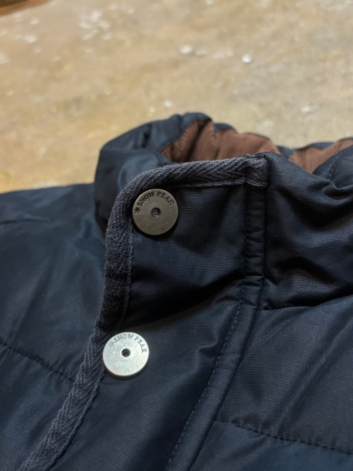 스노우 피크 패딩조끼/네이비  상품이미지6
