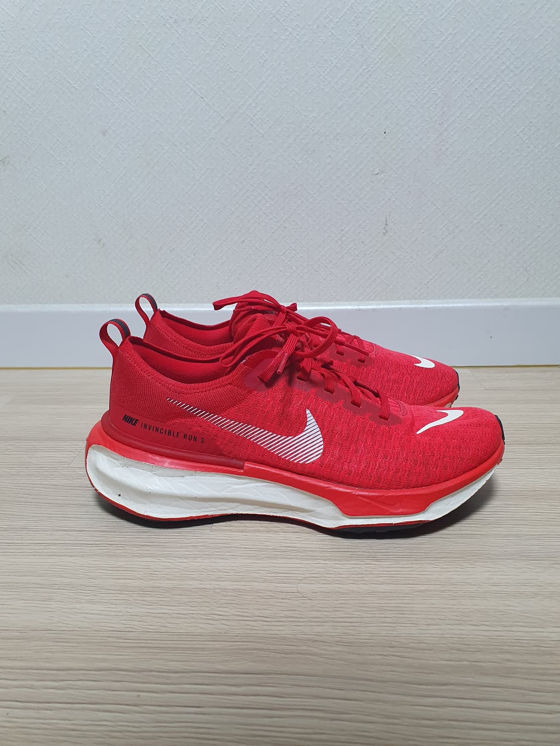 나이키 인빈서블 런 3 레드 운동화 285 상품이미지1