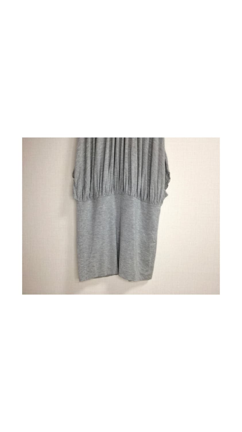 유니클로 x 더블스탠다드 클로징 그레이 튜닉 원피스 상품이미지3