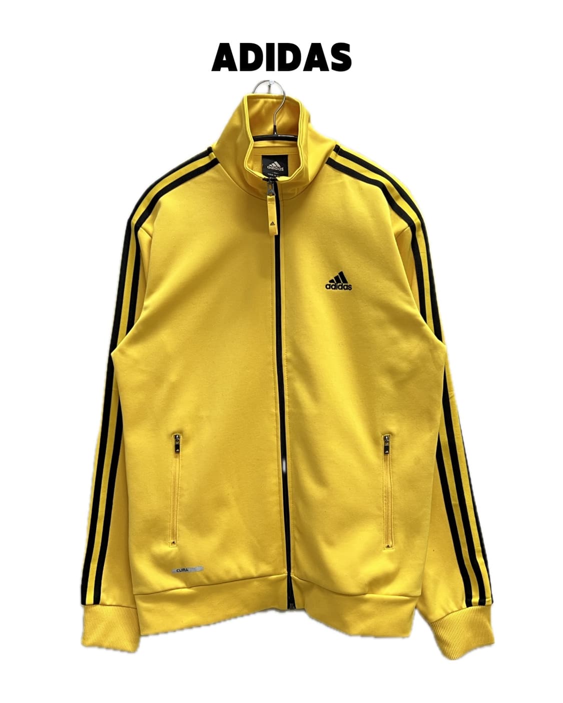 아디다스 삼선 트랙탑 져지 옐로우/블랙 상품이미지1