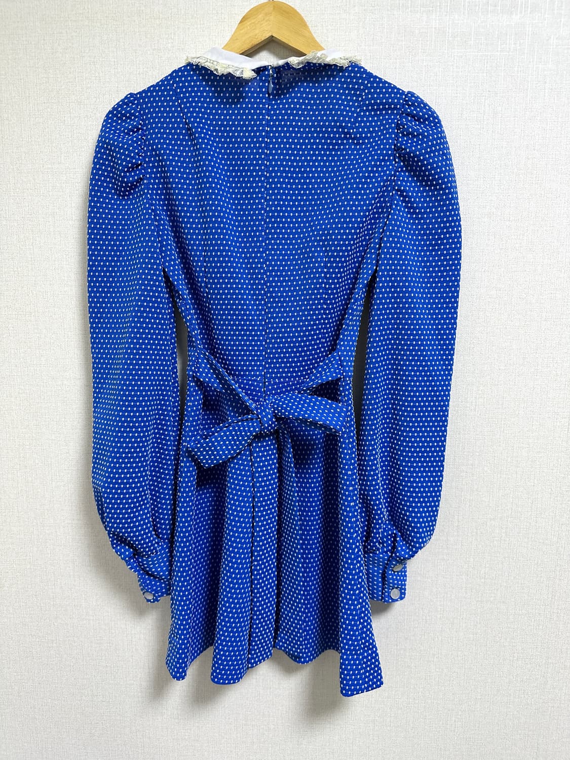 레이스카라 도트 원피스 상품이미지7